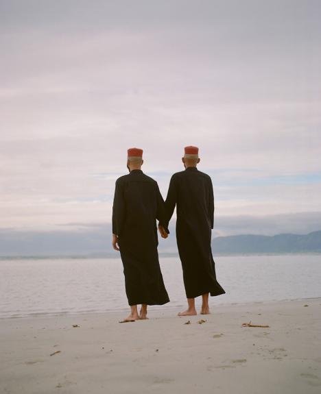 Haneem Christian, The Lover, 2021, 118 x 84 cm, à découvrir à la foire AKAA. © Ebony Curated