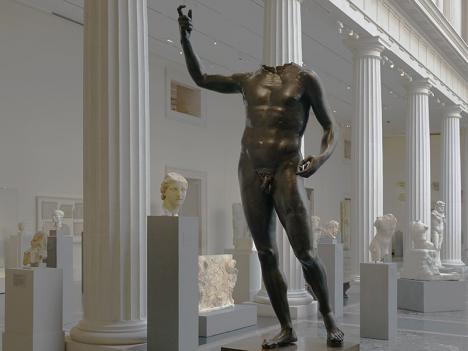 Statue de l'Empereur Septime Sévère du Metropolitan Museum of Art, saisie en février 2023. © Steven Zucker, 2017, CC BY-NC-SA 2.0