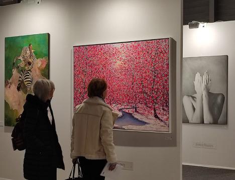 La 26e édition du salon St-Art à Strasbourg © Photo Louise Wagon pour LeJournaldesArts.fr