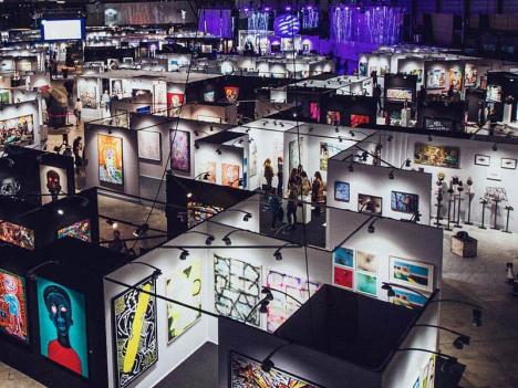 Vue de l'édition 2022 d'Art Montpellier. © Guilhem Canal