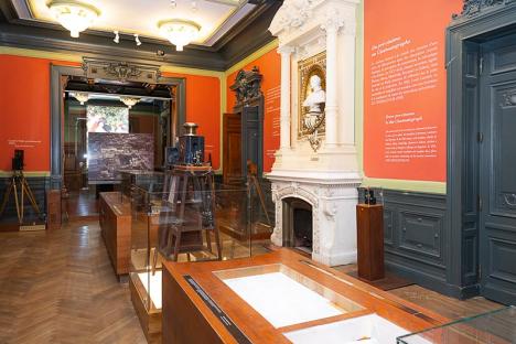 Salle rénovée du Musée Lumière à Lyon. © Loïc Benoît