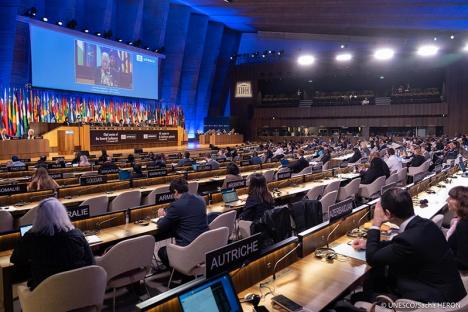 42e session de la Conférence générale de l'Unesco, à Paris. © Unesco / Sacha Heron, 2023