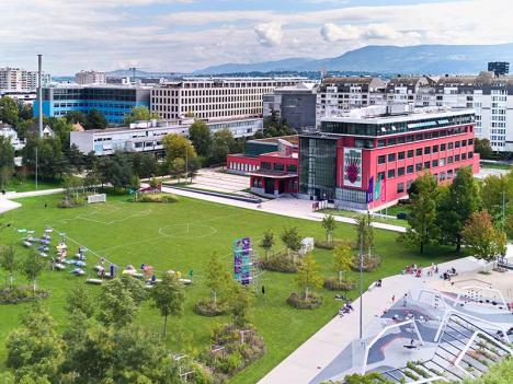 Nouveau campus de la HEAD (Haute école d’art et de design) de Genève. © Jimmy Roura