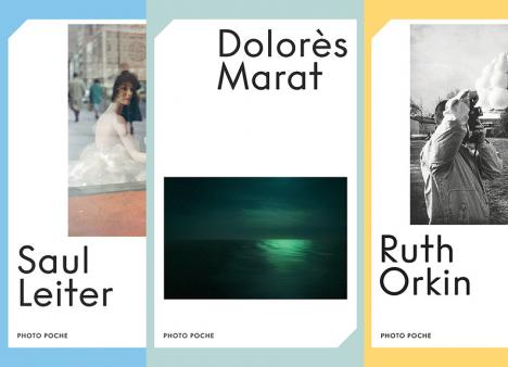 La collection « Photo Poche », Ruth Orkin, Dolorès Marat et Saul Leiter, 144 p., 13,90 € chaque. © Acte Sud
