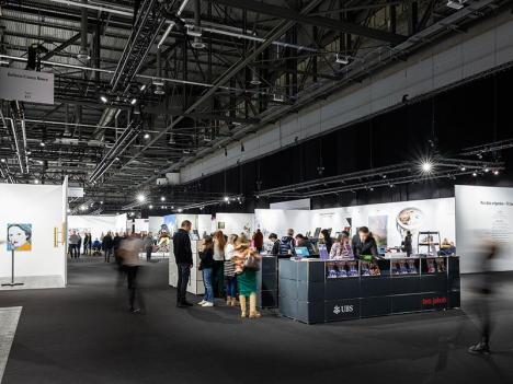 Vue de l'édition 2023 d'Art Genève. © Baptiste Janin / Artgenève