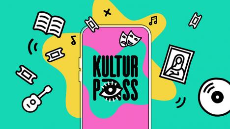 Visuel de communication du KulturPass, le pass culture allemand. © KulturPass
