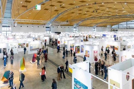 Vue de l'édition 2024 d'Art Karlsruhe. © Messe Karlsruhe / Lars Behrendt
