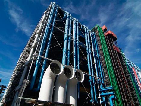 Le Centre Pompidou - Photo Scarletgreen - CC BY 2.0 DEED