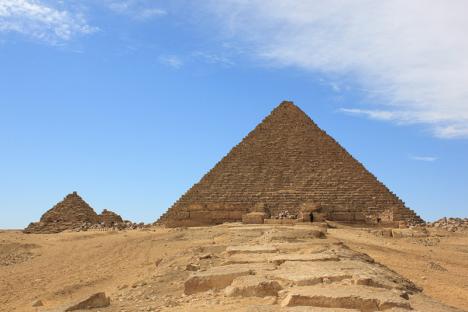 La pyramide de Mykérinos. © Ben Snooks, 2010, CC BY-SA 2.0