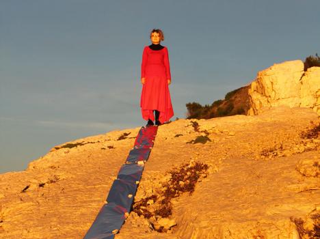 Oksana Chepelyk, On the Edge, vidéo réalisée avec l'aide de l'Atelier des artistes en exil. © Oksana Chepelyk