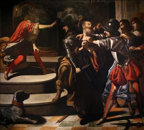 Rutilio Manetti (1571-1639), La capture de Saint-Pierre, 1635-1637, huile sur toile, 233 x 204 cm. © Cavallini Sgarbi Foundation CC BY 3.0
