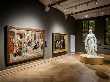 Nouvelle salle présentant les collections permanentes du musée Hof van Busleyden à Malines. © Sophie Nuytten