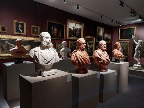 Une des nouvelles salles du Musée Saint-Léger inaugurée en 2023. © Ville de Soissons