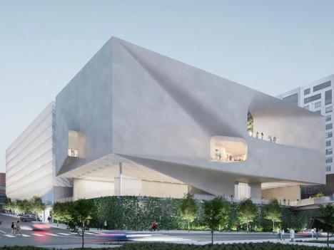 Projet d'extension du musée The Broad de Los Angeles. © The Broad / Diller Scofidio + Renfro