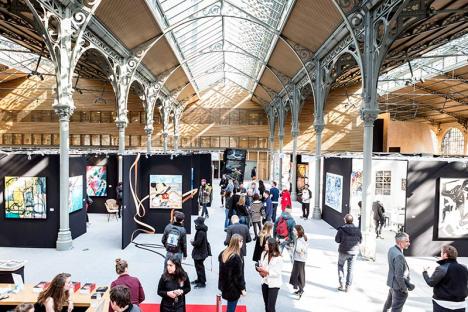 L'Urban Art Fair au Carreau du Temple. Courtesy Urban Art Fair