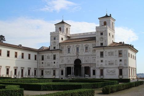 La Villa Médicis à Rome © Photo Ludovic Sanejouand pour LeJournaldesArts.fr, 2013