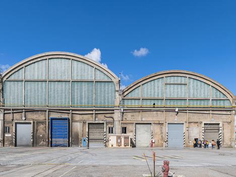 Extérieur des Grandes Locos. © Métropole de Lyon / Jérémy Cuenin
