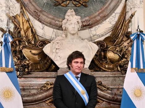 Javier Milei, président de l'Argentine © Presidency of Armenia, 2023, CC BY-SA 3.0