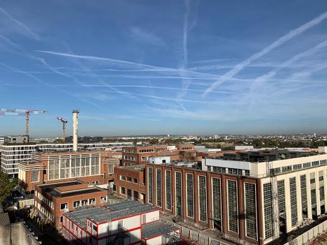 Vue du chantier d'extension de la Fondation Fiminco. © Fondation Fiminco.