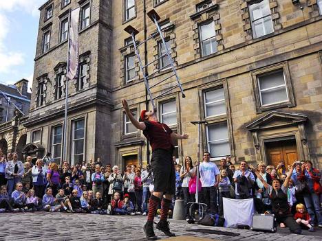 Festival The Fringe à Edimbourgh en Ecosse. © Festival Fringe Society, CC BY-SA 3.0