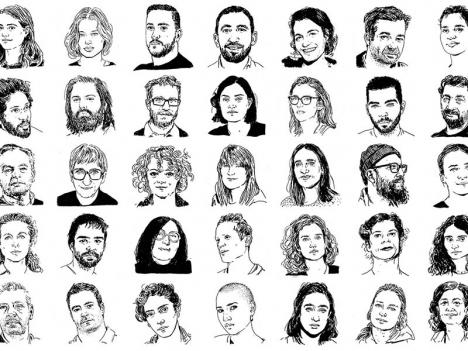 Visuel de communication du Jour des Peintres organisé par Thomas Lévy-lasne au Musée d'Orsay. © Adagp, Paris, 2024 / Judith Prigent, Cyrielle Gulacsy et Thomas Lévy-Lasne