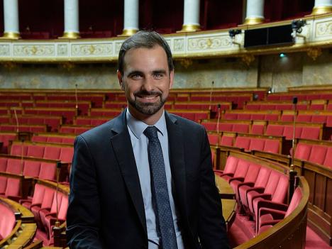 Laurent Saint-Martin à l'Assemblée nationale. © Laurentsm, 2017, CC BY-SA 4.0