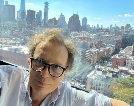 François Hébel à New York. © D.R. 