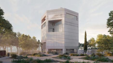 Vue d'architecte du futur Musée de l'Holocauste de Thessalonique.  © Efrat-Kowalsky, Heide & von Beckerath, Makridis Associates