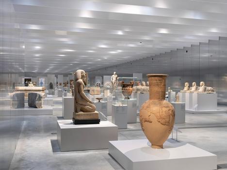 La nouvelle Galerie du Temps du Louvre-Lens. © Manuel Cohen / Louvre-Lens
