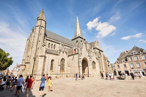 La Collégiale Saint-Aubin de Guérande. © Alexandre Lamoureux 