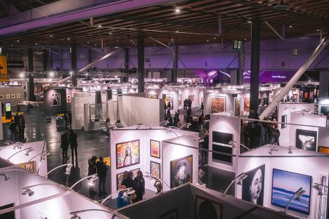 Vue générale de l'édition 2024 de Lille Art Up! © Noji Studio.