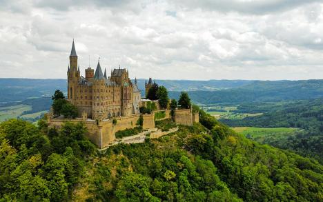 Château Hohenzollern en Allemagne. © Pexels