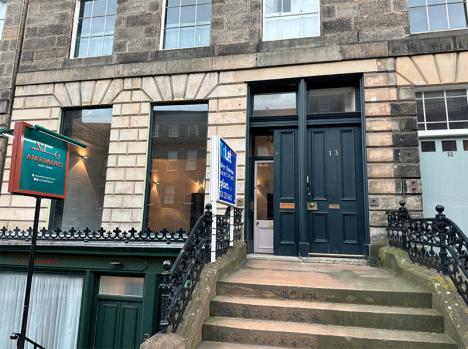 Entrée du Musée palestinien d'Edimbourg. © Palestine Museum