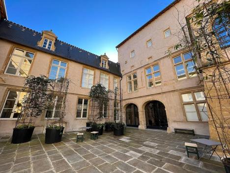 L'hôtel Saint-Livier qui abrite le Frac Lorraine à Metz. © Chabe01, 2022, CC BY-SA 4.0