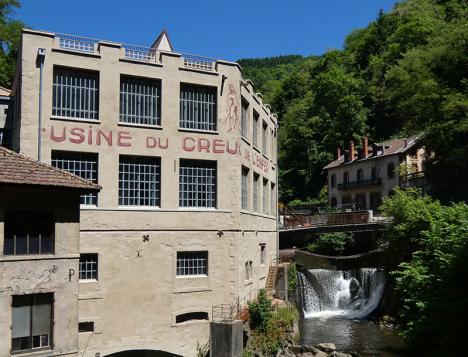 Le Creux de l'Enfer occupe le site d'une ancienne usine de coutellerie, dans la Vallée des Usines à Thiers. © Le Creux de l’Enfer