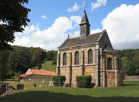 Site de l'abbaye de Port-Royal-des-Champs avec l'oratoire au premier plan. © Fredlesles, 2012, CC BY-SA 4.0