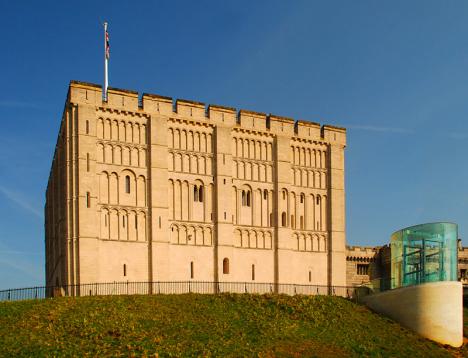 Le château de Norwich. © Andrew Hurley, 2009, CC BY-SA 2.0