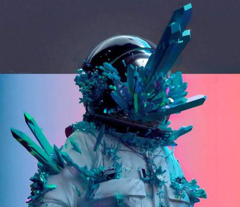 NFT : Beeple, détail d'une des images de Everydays: The First 5000 days, 2021. 21 069 x 21 069 pixels © Christie's Images Ltd 2021