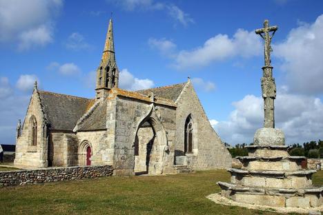 Chapelle Notre-Dame de Penhors à Pouldreuzic (Finistère). © Larvor, 2011, CC BY-SA 3.0