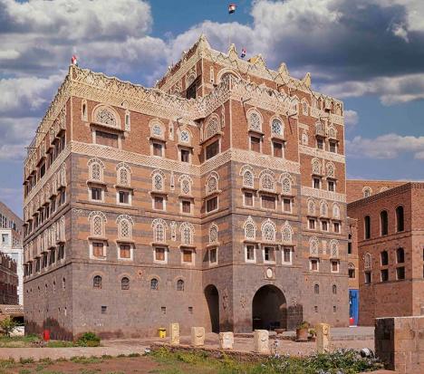 Le Musée national du Yémen à Sanaa, avant la frappe israélienne du 10 septembre 2025. © Rod Waddington, 2013, CC BY-SA 2.0