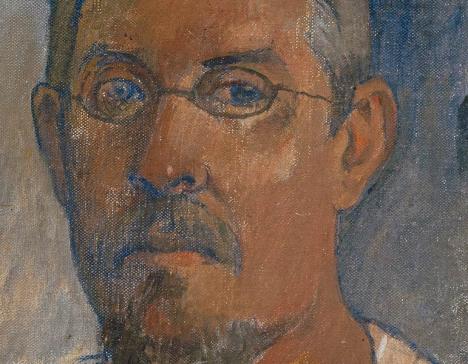 Paul Gauguin (1848-1903), Portrait de l’artiste par lui-même, 1903, huile sur toile, 41 x 23 cm. © Kunstmuseum Basel, CC BY-SA 4.0