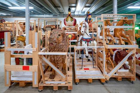 Les réserves du Centre de conservation et de ressources du Mucem. © Mucem / Yves Inchierman