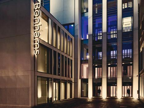 Le siège de Bonhams à Londres. © Bonhams
