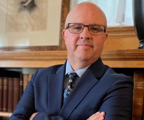 Todd Arrington, directeur de la bibliothèque présidentielle Dwight D. Eisenhower à Abilene (Kansas). © National Archives