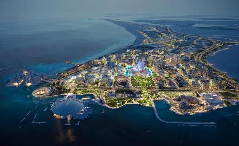 Vue aérienne d'Abu Dhabi. © Department of Culture and Tourism, Abu Dhabi