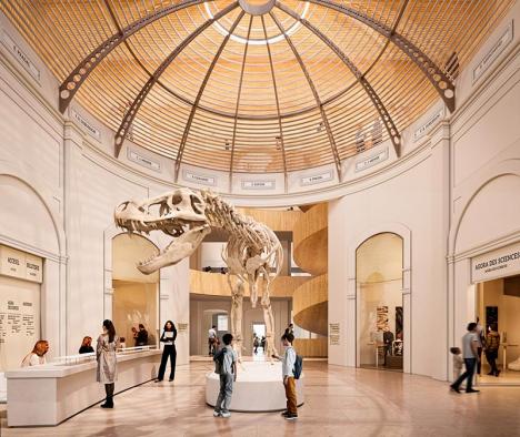Le futur hall d'accueil du Museum. © Moatti & Rivière