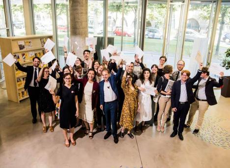 Conservateurs du patrimoine fraîchement diplomés. © INP