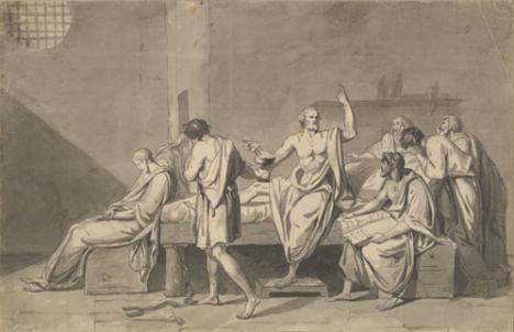 Jacques-Louis David (1748–1825), La mort de Socrate - Photo The Metropolitan Museum of Art