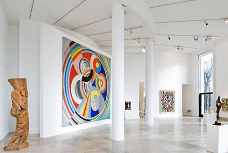 Salle des collections permanentes du Musée d'art moderne de la Ville de Paris. © Photo : Pierre Antoine / courtesy MAMVP