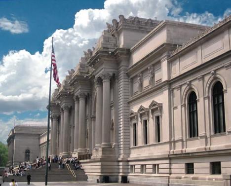 L'entrée du Metropolitan Museum of Art, New York - MET
